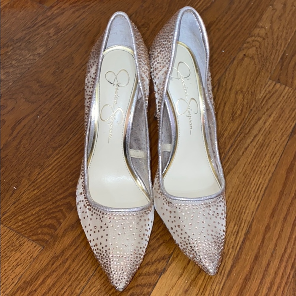 Sparkley Mesh Stilettos. - Picture 4 of 6